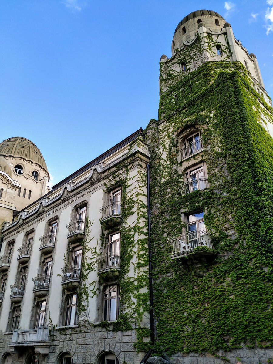 За стенами этого старинного здания как раз и расположились: гостиница и одноименные купальни Геллерт.