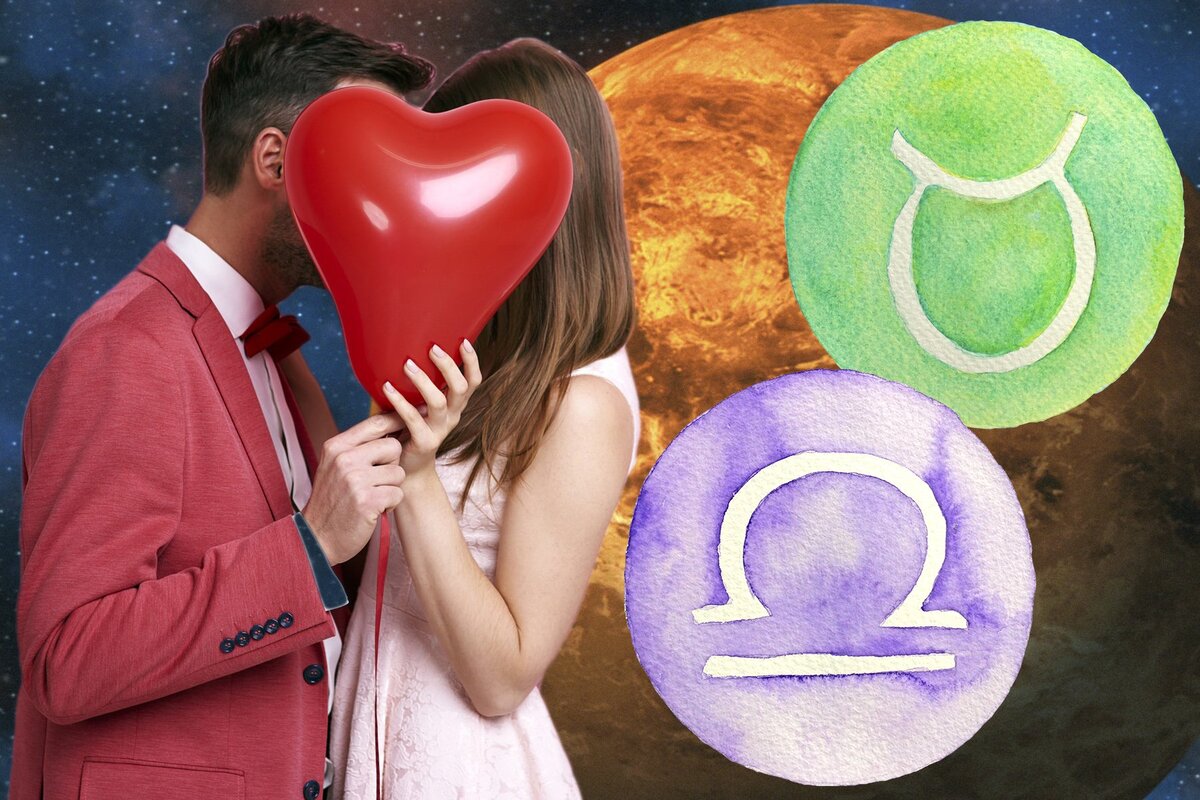 Телец и весы (фото найдено на просторах интернета)