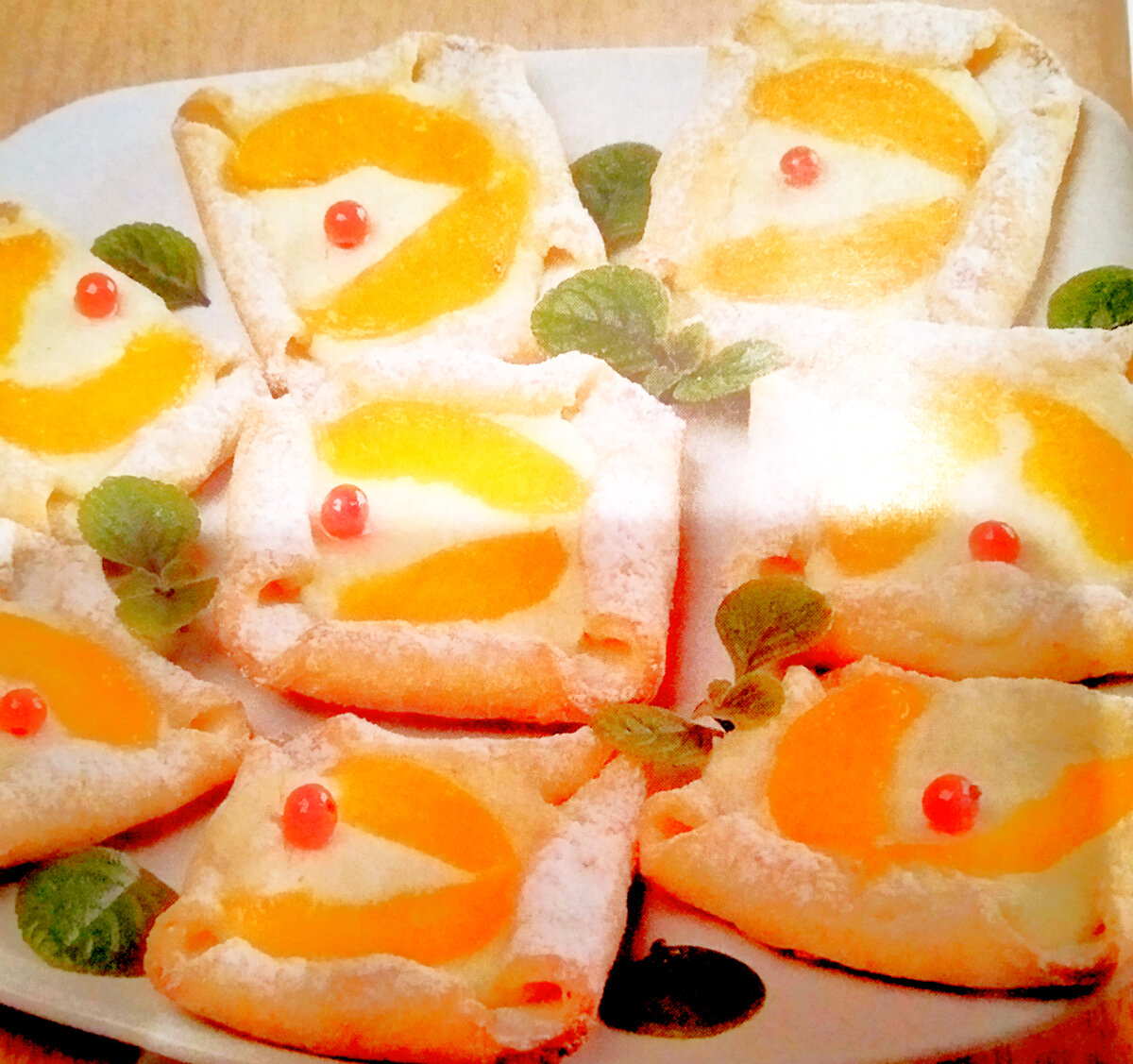 Творожное печенье