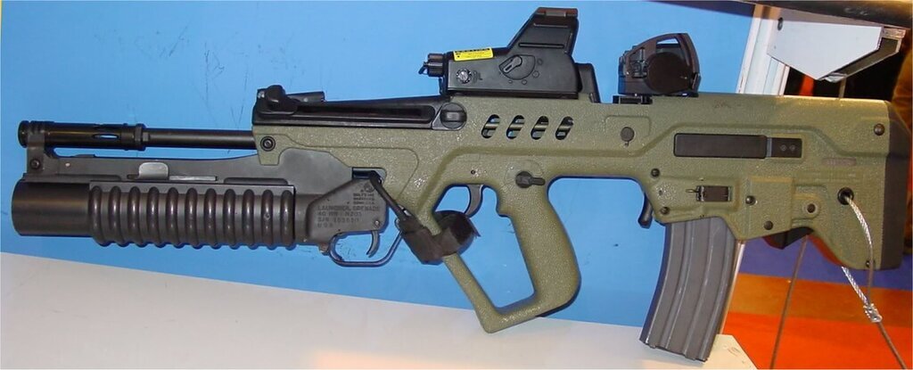 Штурмовая винтовка TAR-21 с удлиненным стволом и ГП. Источник: https://vk.com/oruzhie_tekhnika_armiya