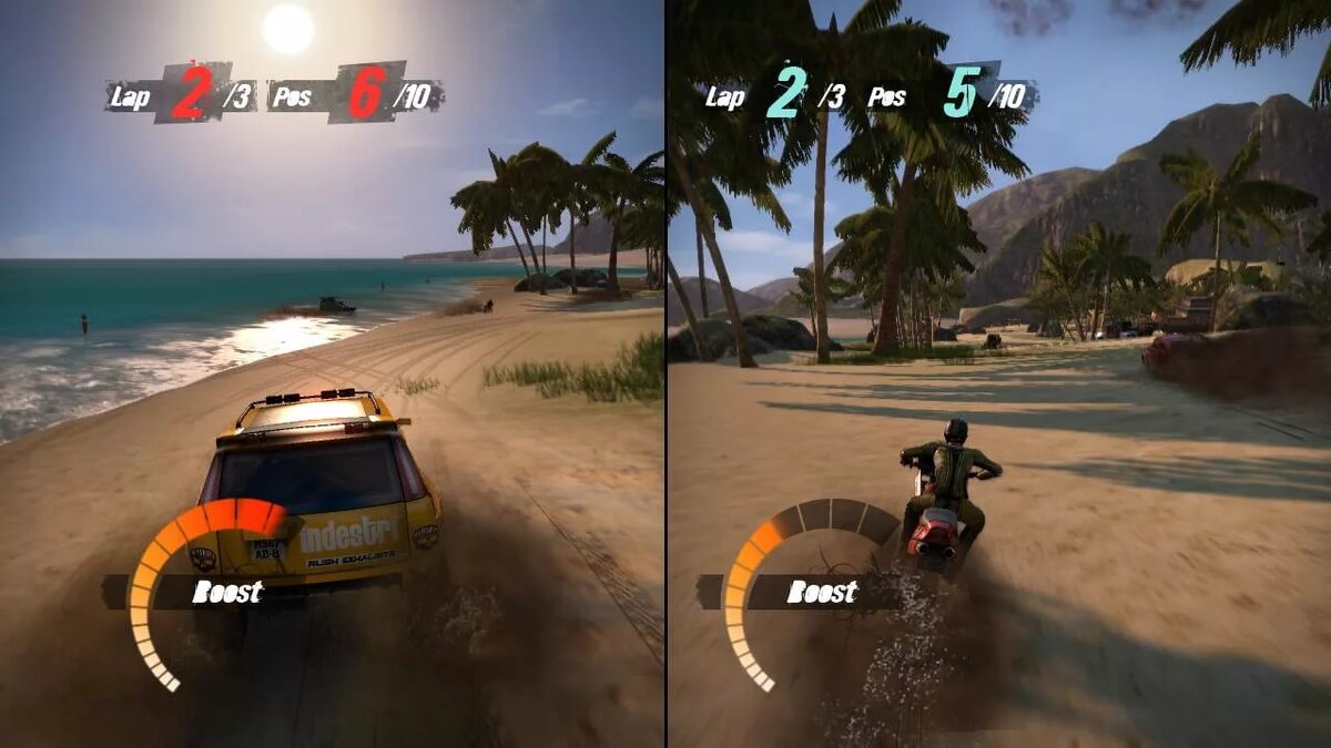 Гонки на пк split screen. Гонки Split Screen ps3. Игры сплит скрин на ps3. MOTORSTORM: Pacific Rift. Гонки на двоих.