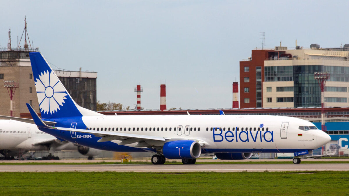 Самолет "Белавиа"