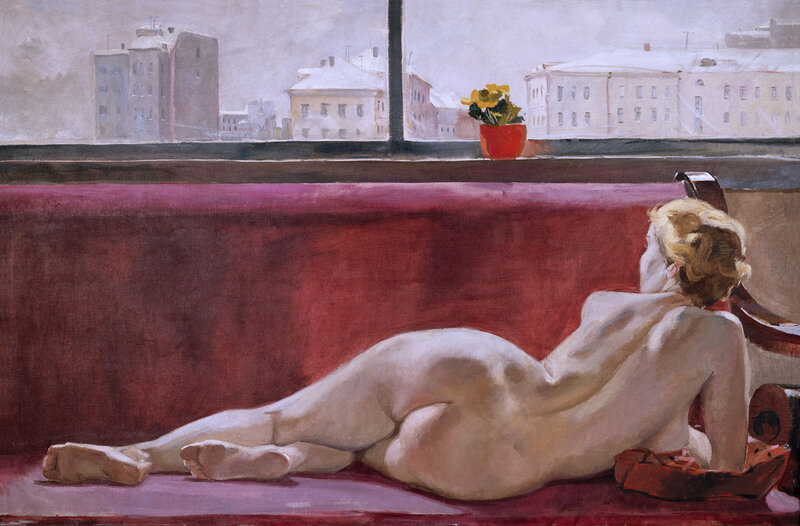 Дейнека А.А, “Натурщица”, 1936