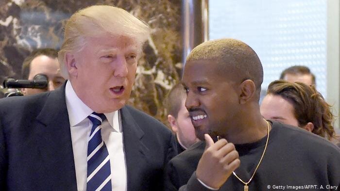 Дональд Трамп и Канье Уэст