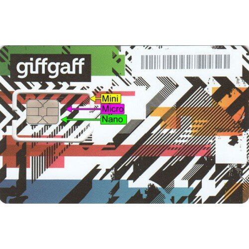 Английская сим-карта GiffGaff