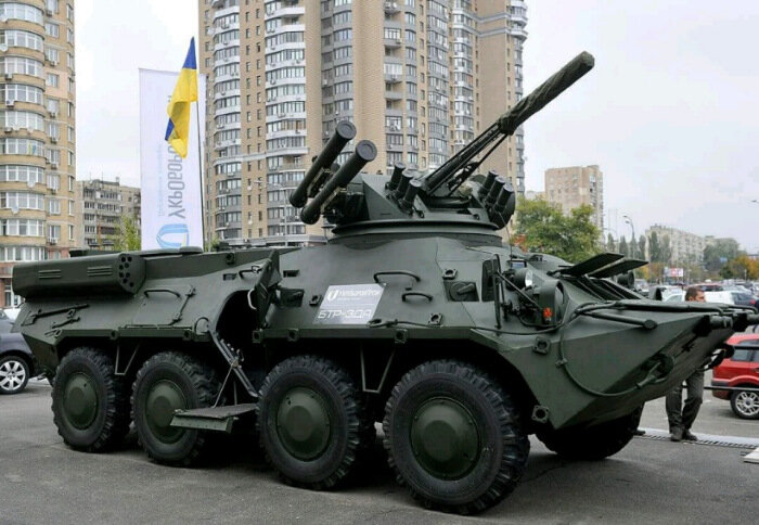 БТР-3. Выставка "Зброя та Безпека - 2018" Киев.