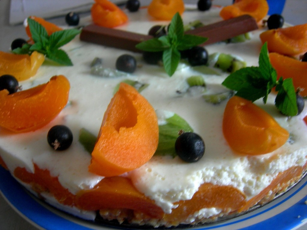 Творожный чизкейк без выпечки