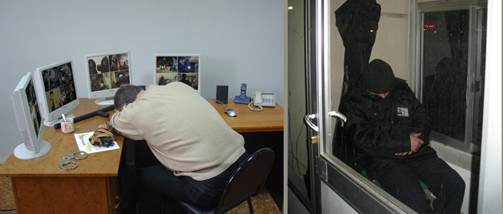 сторожа в ночь через ночь