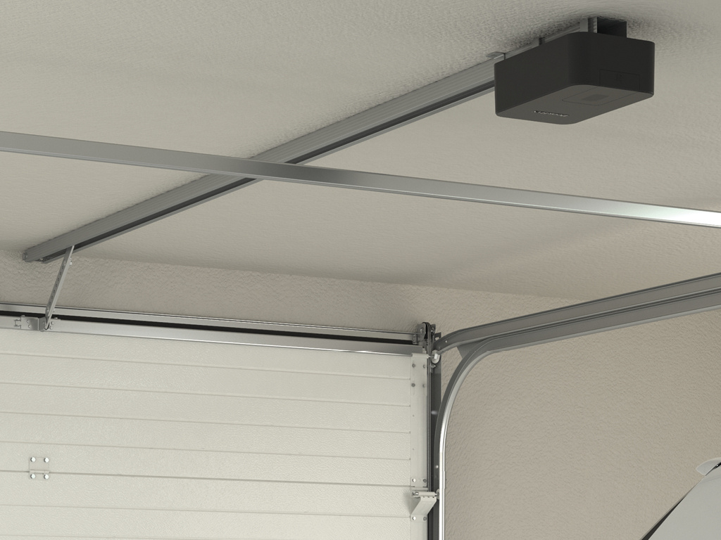 Cекционные гаражные ворота с низким и стандартным типами подъема