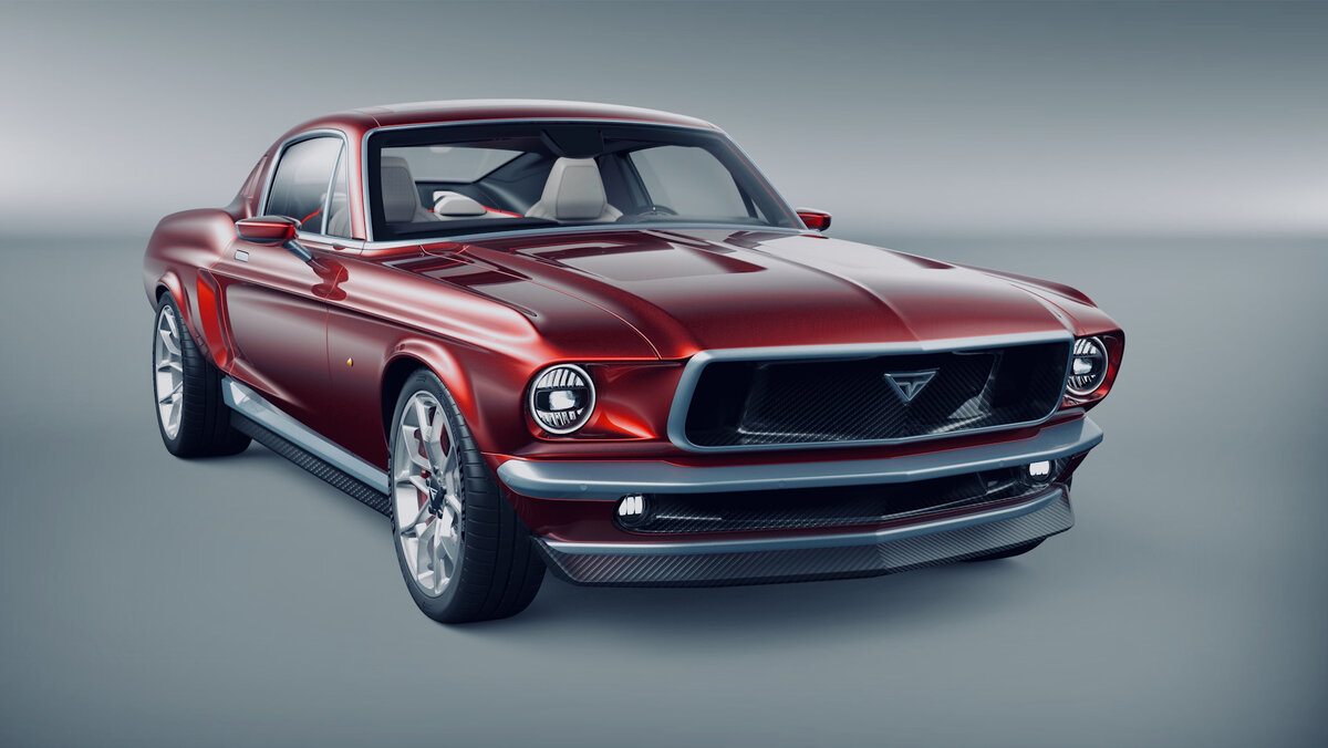 Да, это тот самый Ford Mustang 1967 года выпуска