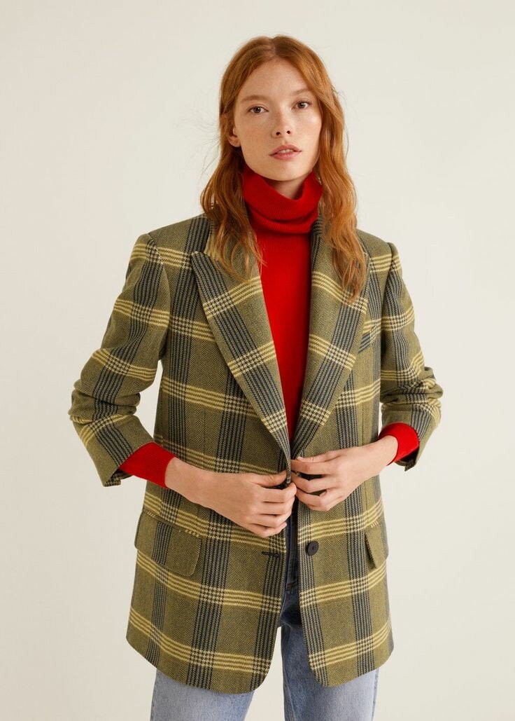 Актуальный по посадке женский "пиджак" / "жакет"