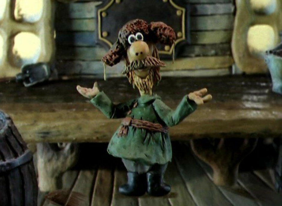 Один из многих лучших пластилиновых мультфильмов, времён СССР. 