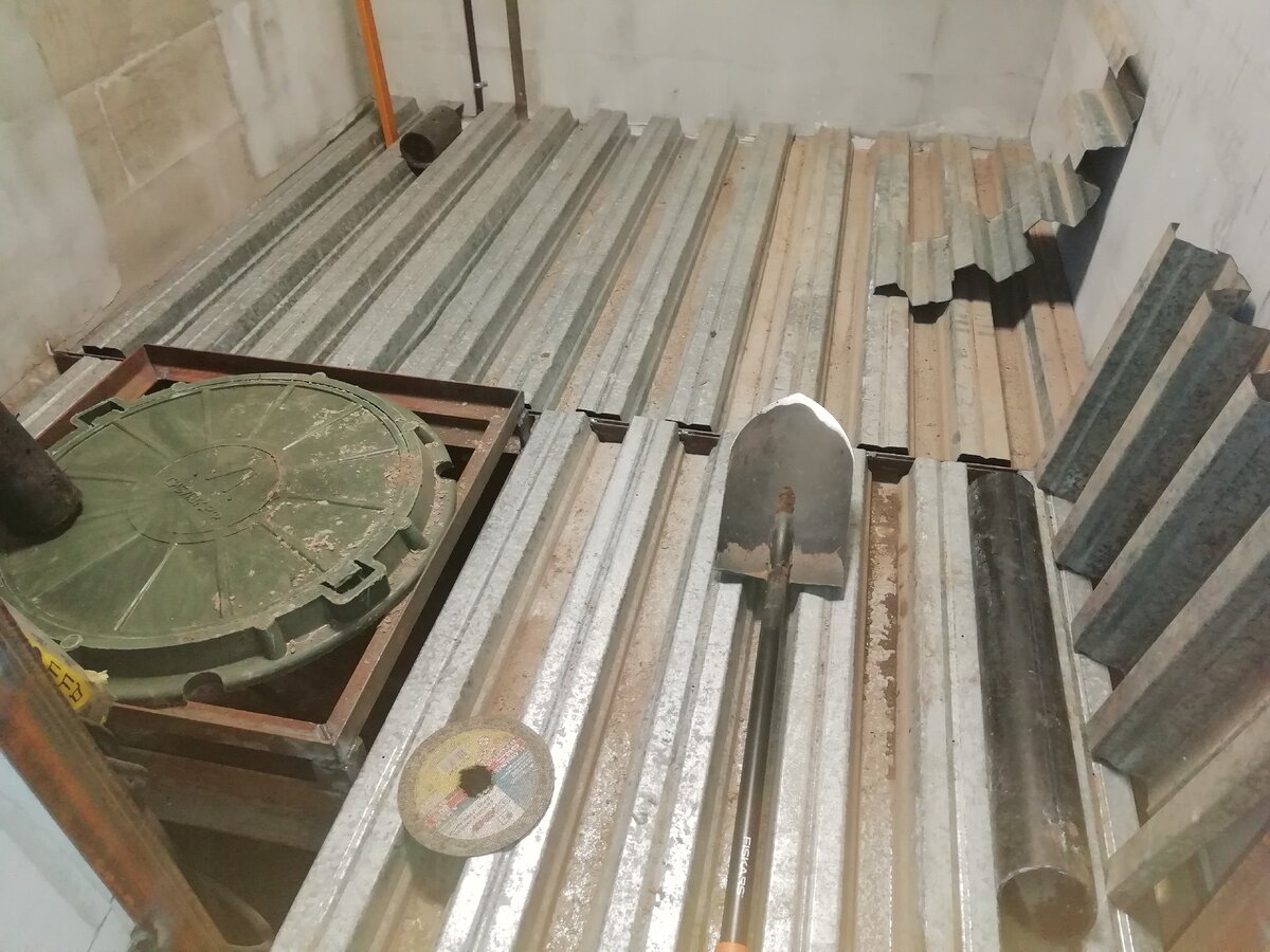 Каркас пола