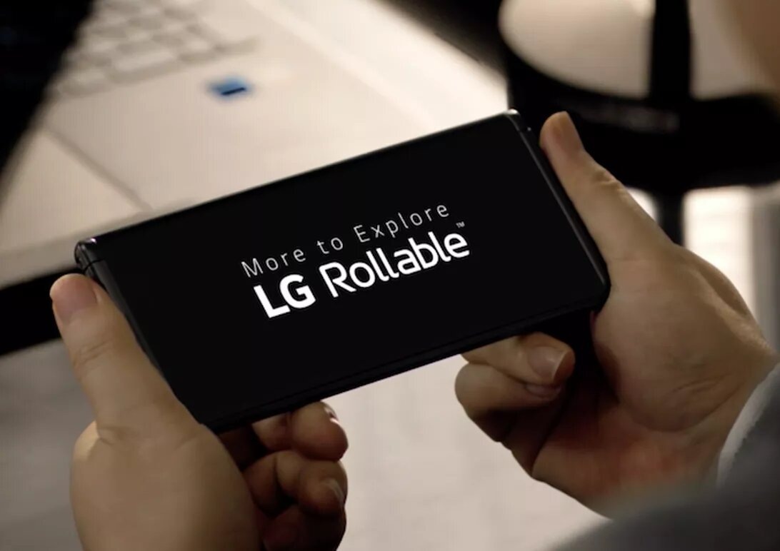 Телефон LG Rollable с «расширяющимся» дисплеем