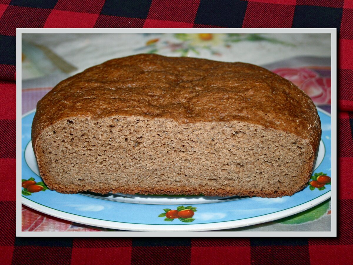 Пирог из белого хлеба в духовке