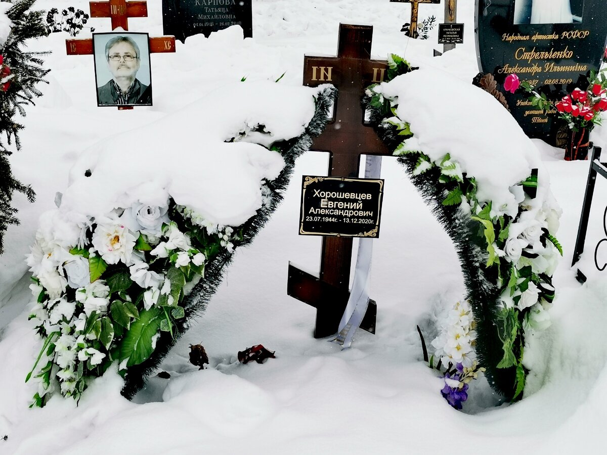 Евгений Жариков Троекуровское кладбище