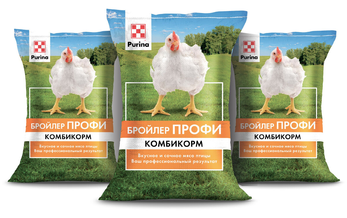 Комбикорм для бройлеров Purina® 