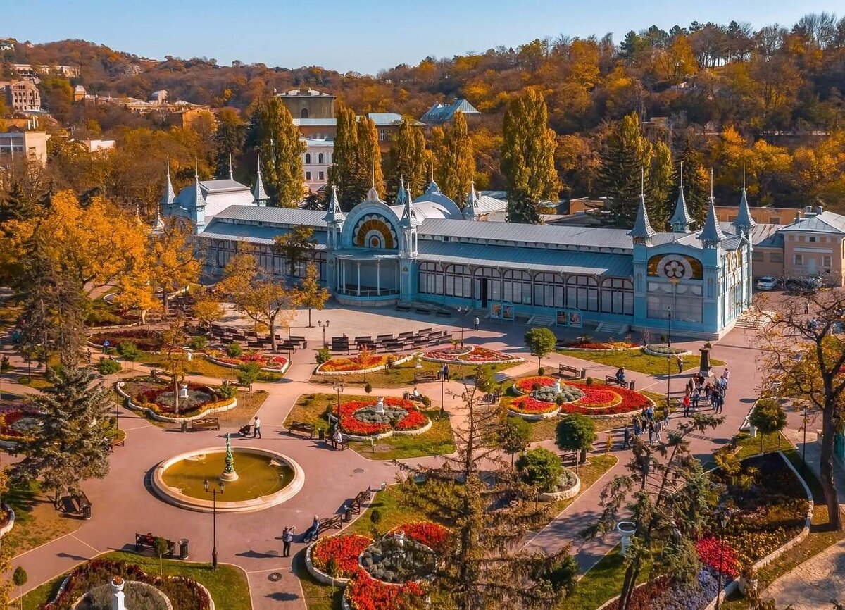 Парк цветник пятигорск