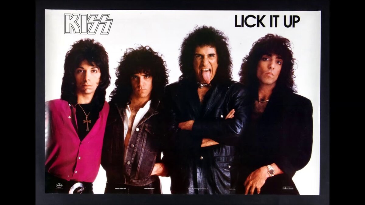 The story off. Kiss 1983. Lick it up. Kiss "lick it up (CD)".