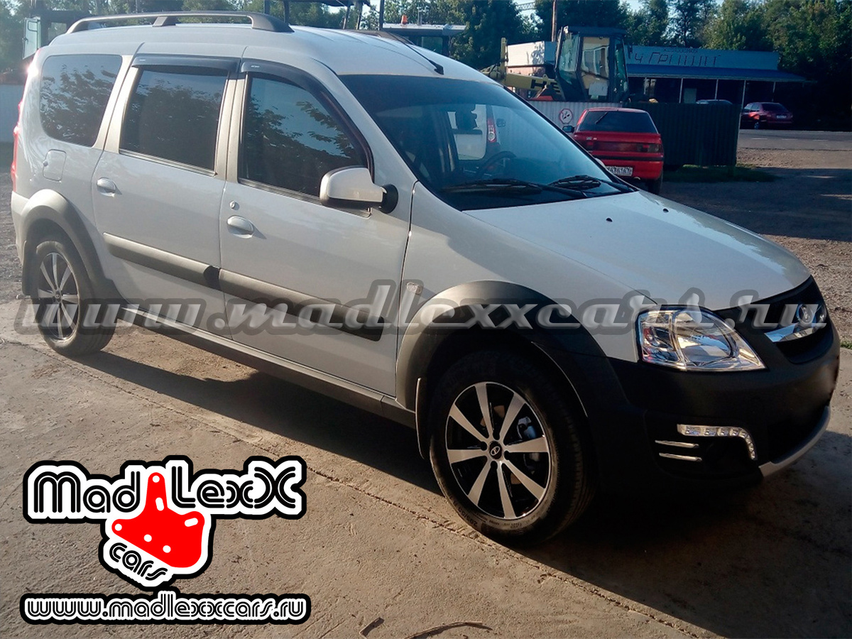 задние дисковые тормоза ЗДТ LADA ЛАДА VAZ ВАЗ largus ларгус MADLEXXCARS MLC LRGS KIT установка дисковых тормозов тюнинг тормозной системы