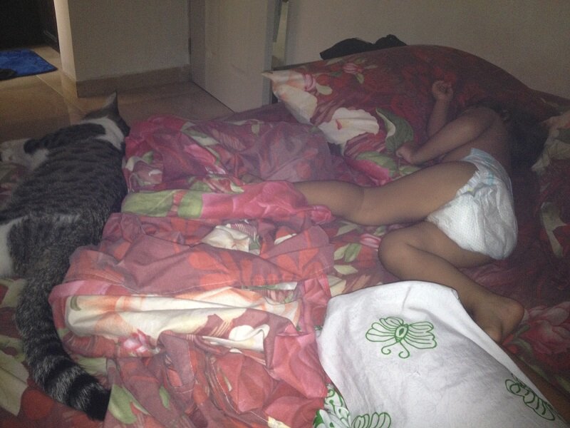 Диане 2 года 3 месяца, Энсо 9 месяцев