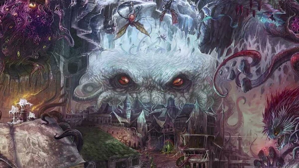 Просто хороший Арт с наши красавчиком Ктулху. https://clck.ru/re4kT