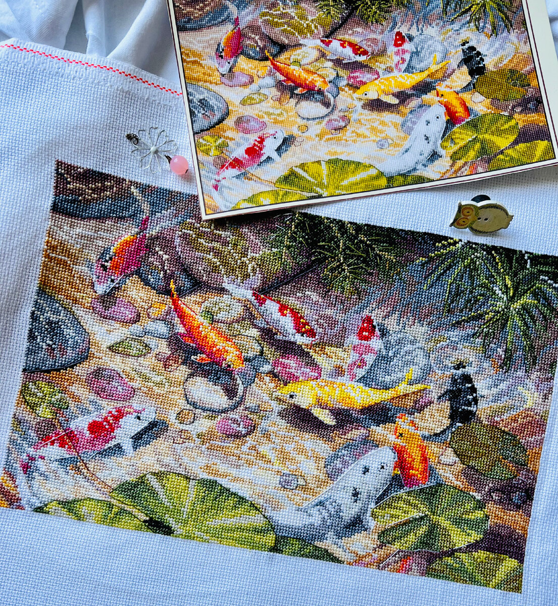 Девять карпов кои. ТМ Овен