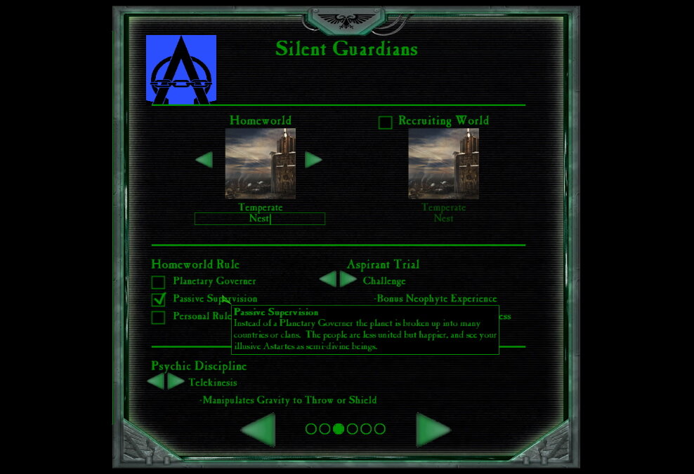 Выбор формы правления на родном мире. Когда кто-то (кроме ультрамаринов) об этом задумывался?