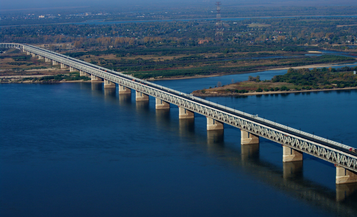 Хабаровские мосты - старый и новый | Интересные факты о России и мире | Дзен