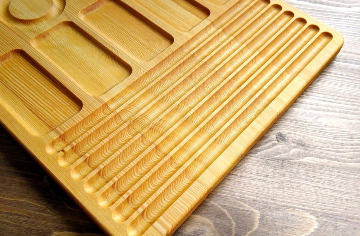 Деревянная доска для сборки бус