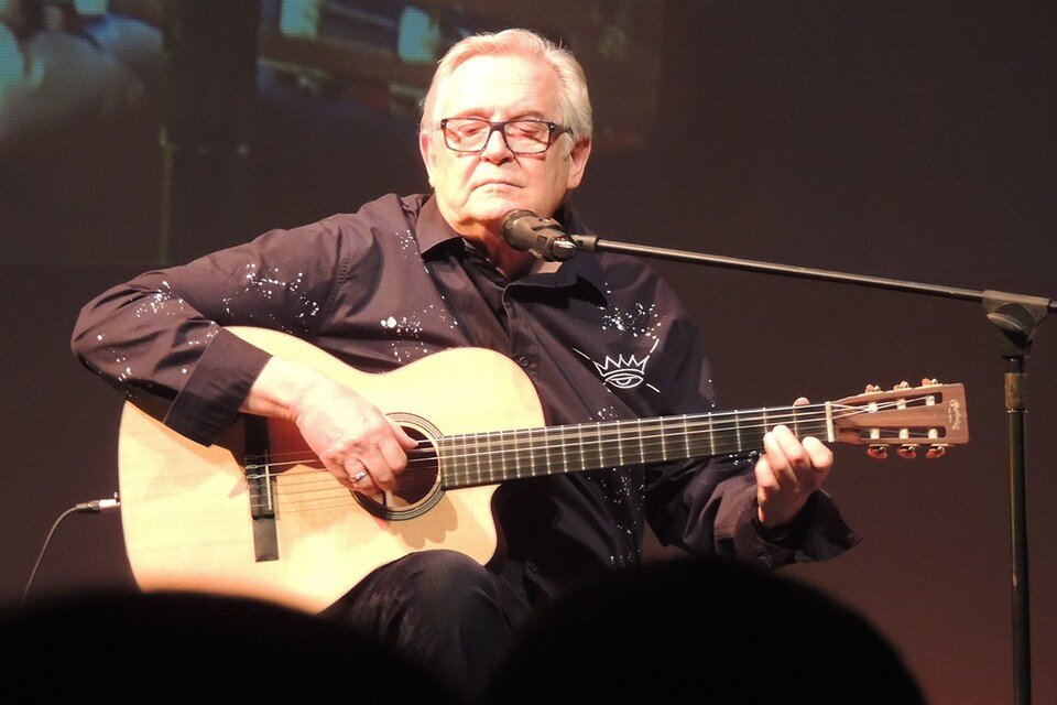     Актер Юрий Стоянов на творческом вечере в театре "Современник". Анастасия ПЛЕШАКОВА