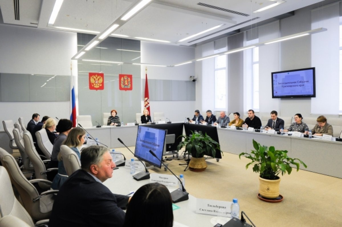    Заседание комитета по образованию и культуре ЗС Красноярского края.