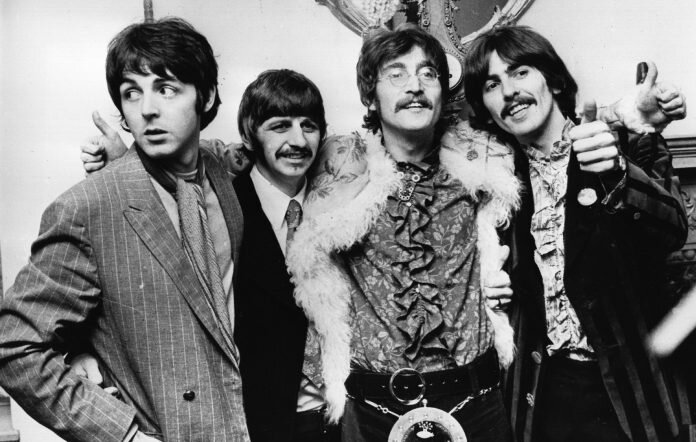 Paul McCartney, Ringo Starr, John Lennon, George Harrison.