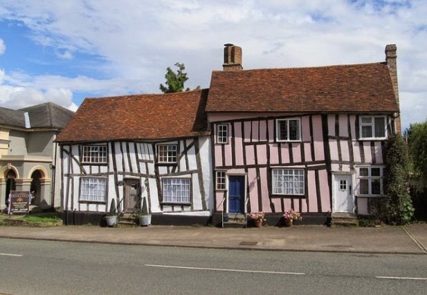 Древние каркасные дома в Англии, 15-й или 16-й век