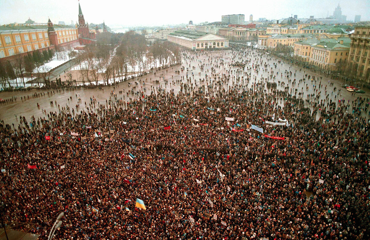 митинг на красной площади