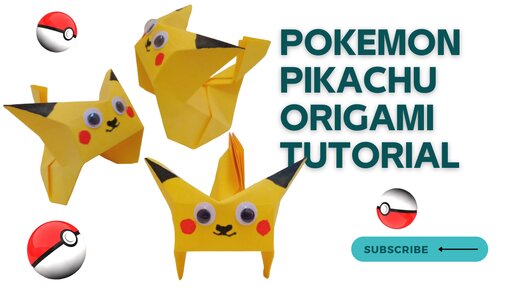 Videos PIKACHU DIY | КАК СДЕЛАТЬ ОРИГАМИ из бумаги | Пикачу своими руками | жк-вершина-сайт.рф