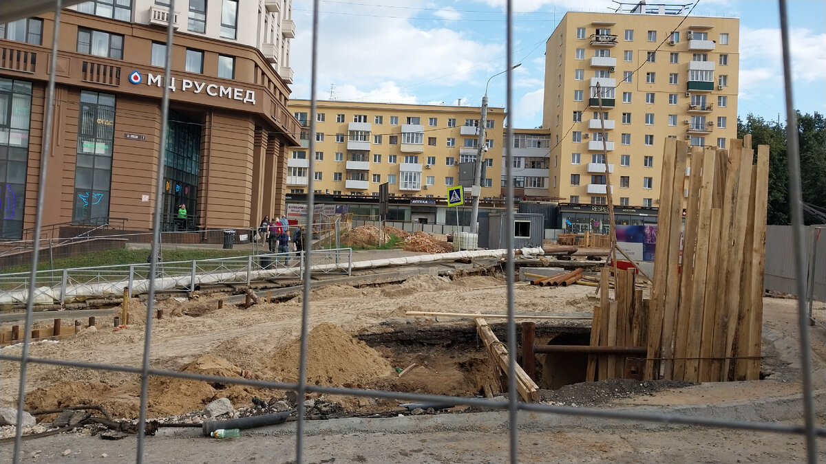 Как идёт строительство метро на площади Свободы. Фоторепортаж |  Нижегородские зарисовки | Дзен