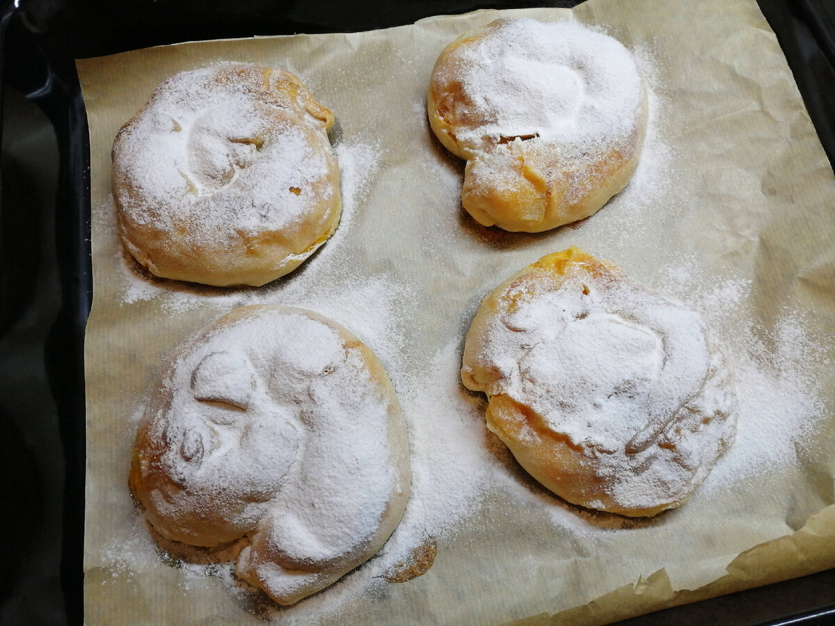 Вертута с тыквой в духовке