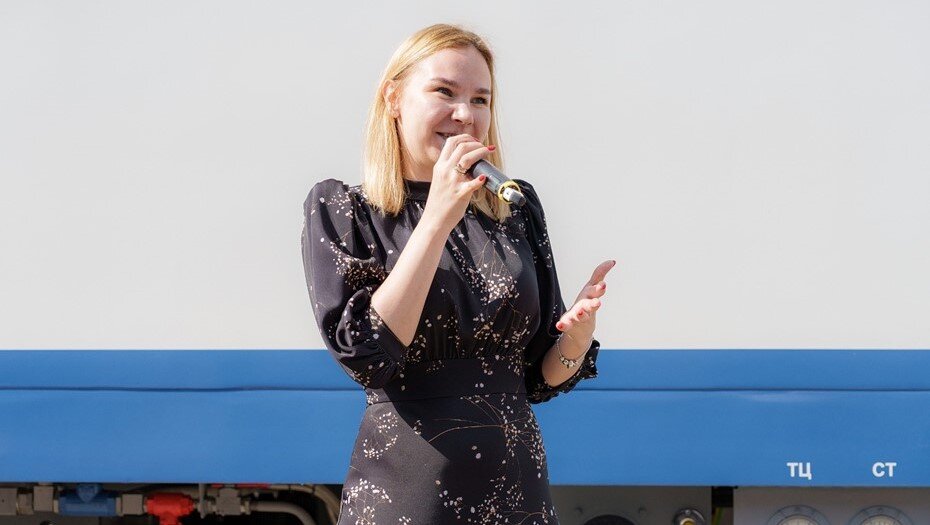    Заместитель генерального директора компании "ТМХ Пассажирский транспорт" Валерия Шарафутдинова Автор фото: Валентин Беликов