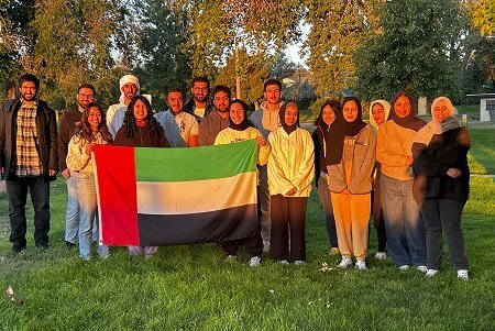     Участники наблюдательной капании из ОАЭ. Источник: UAE Space Agency