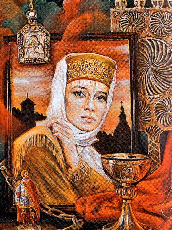 Елена Глинская.  