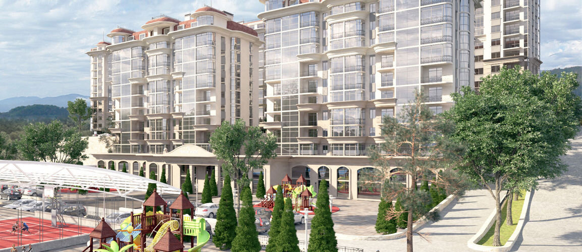 Его самодостаточная внутренняя инфраструктура приятно удивит Вас своим высоким уровнем развития. Кроме жилой части дом также включает в свой состав парковочное пространство (отдельное для каждого дома), общий двухуровневый паркинг, рассчитанный на 130 машин, а также торговый центр, в котором будут располагаться различные магазины и офисы компаний.