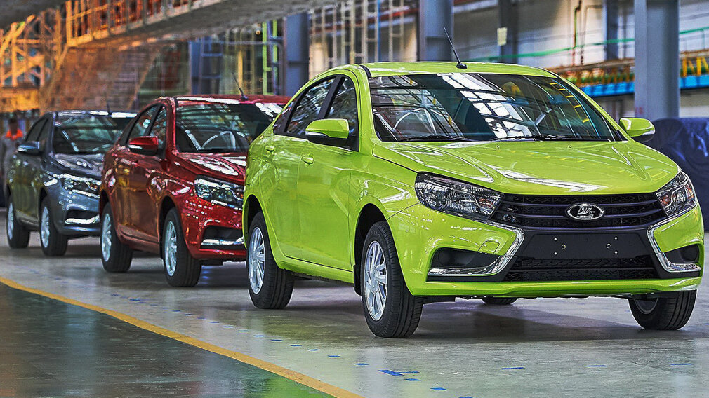 В 2018 году было экспортировано 3000 автомобилей LADA Vesta