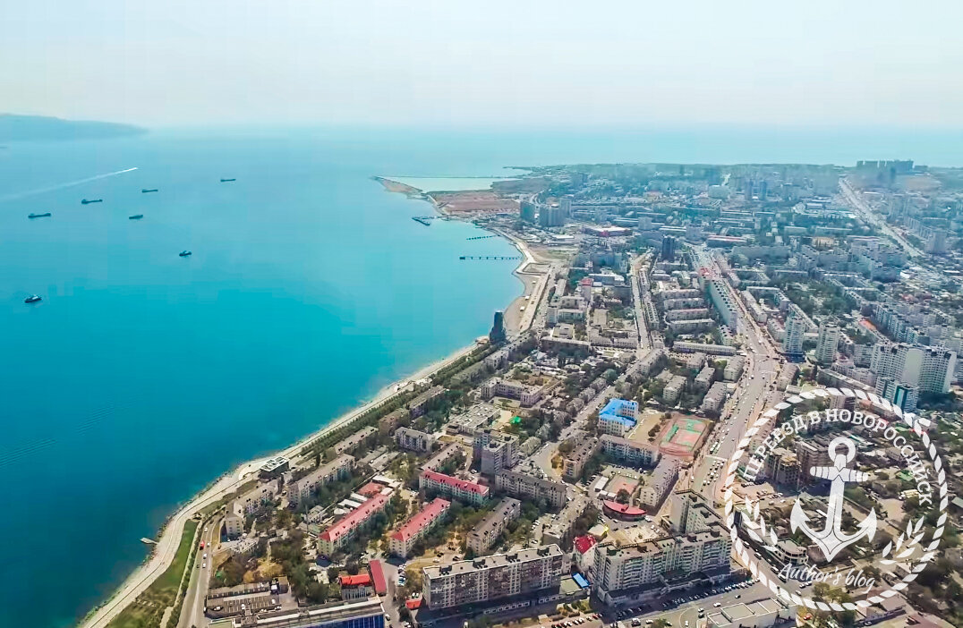 Панорамный вид на Новороссийск