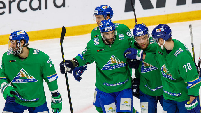 "Салават Юлаев" в шестом матче, в Уфе, может закончить серию в свою пользу