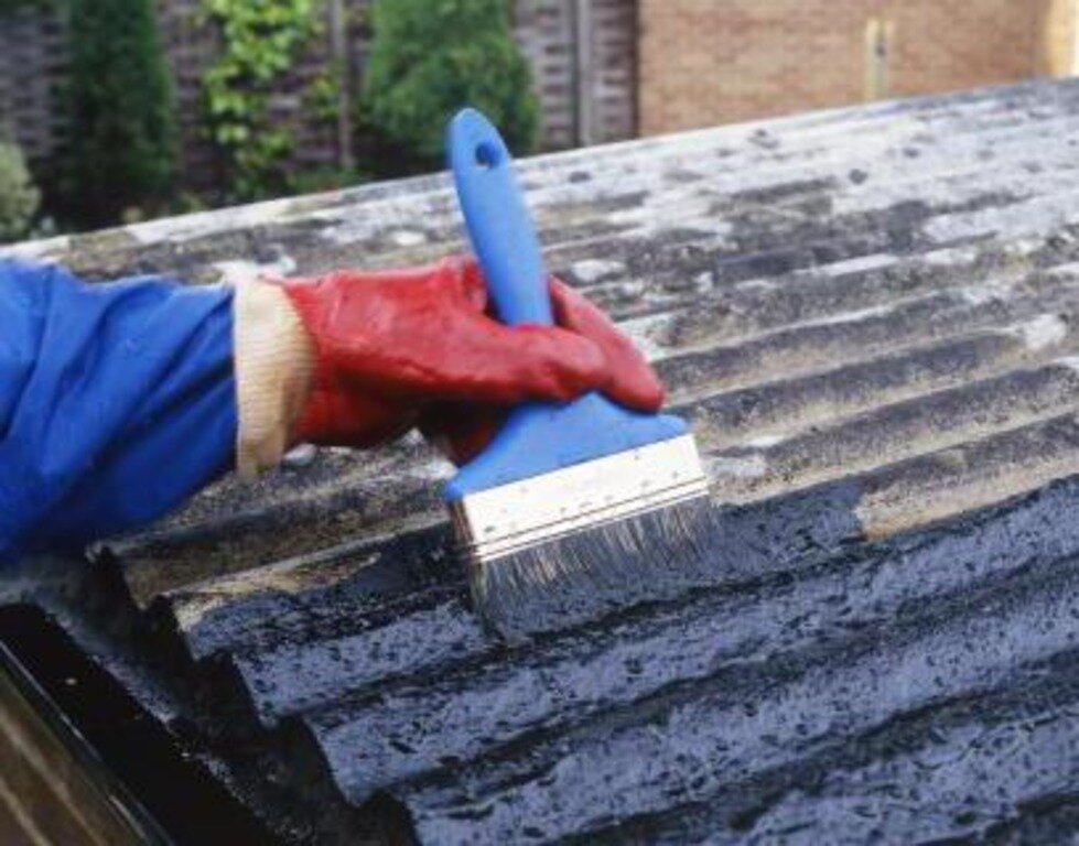 Способы устранения трещин в шифере