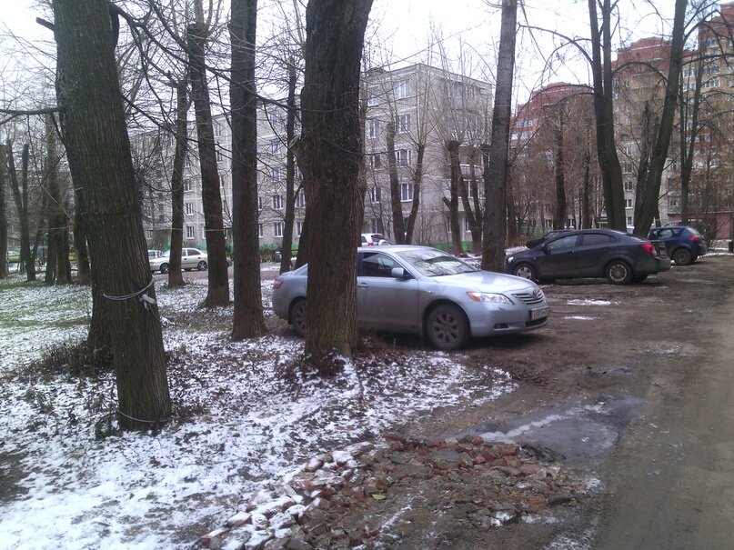 Как Вам такая парковка?