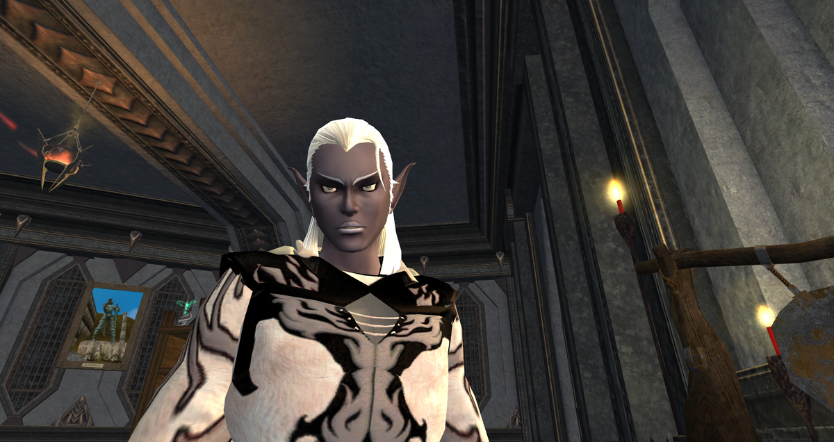 Персонаж игрока из онлайн игры Эверквест 2 (Караф)