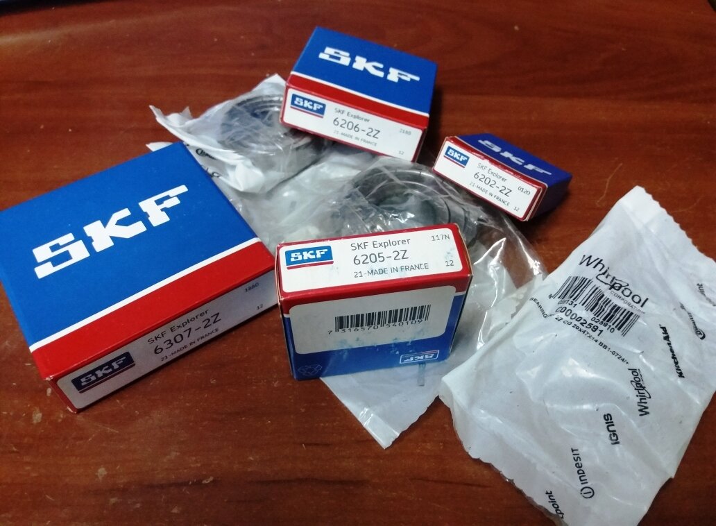 Французские и итальянские подшипники.