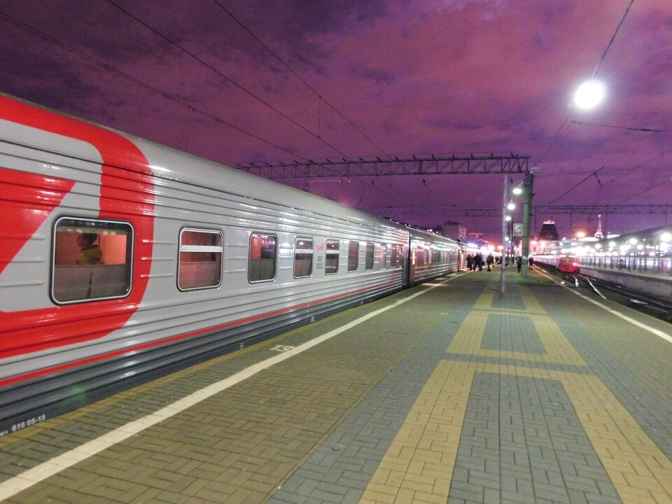 Фото поезда москва